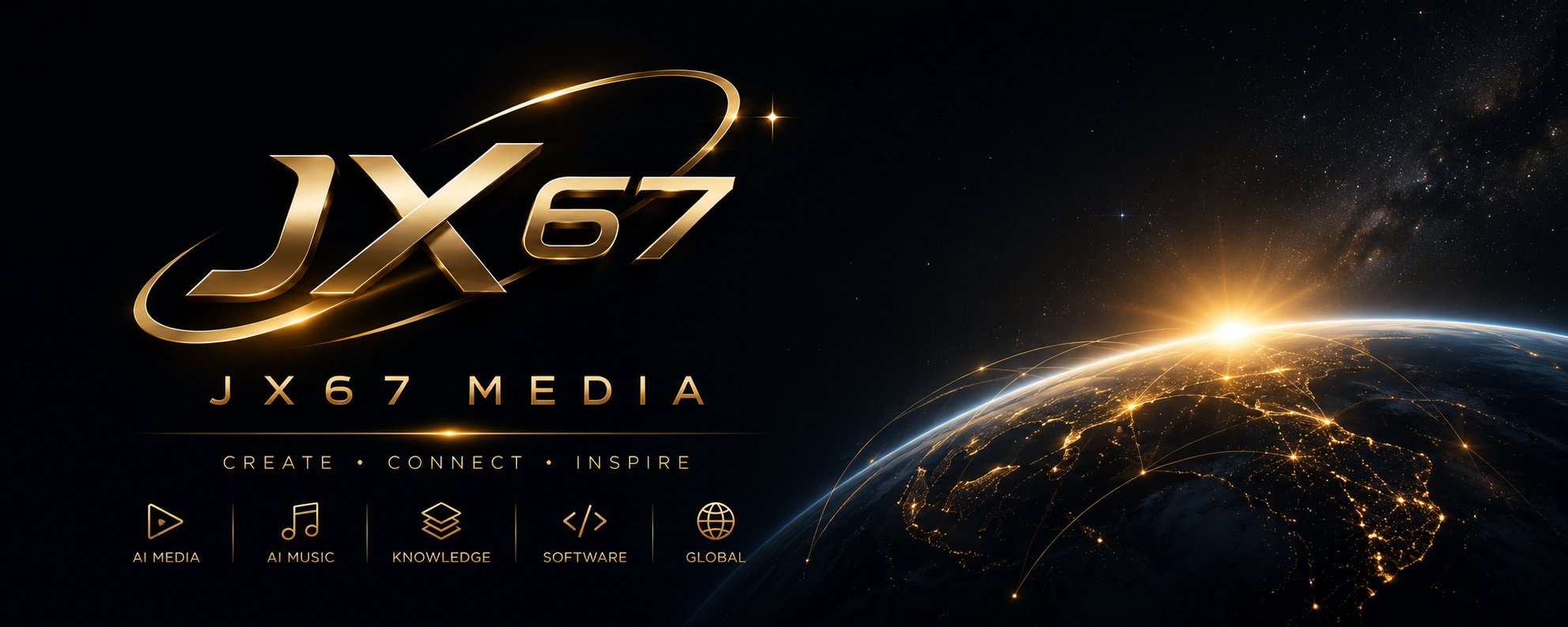 JX67 Media — Create · Connect · Inspire